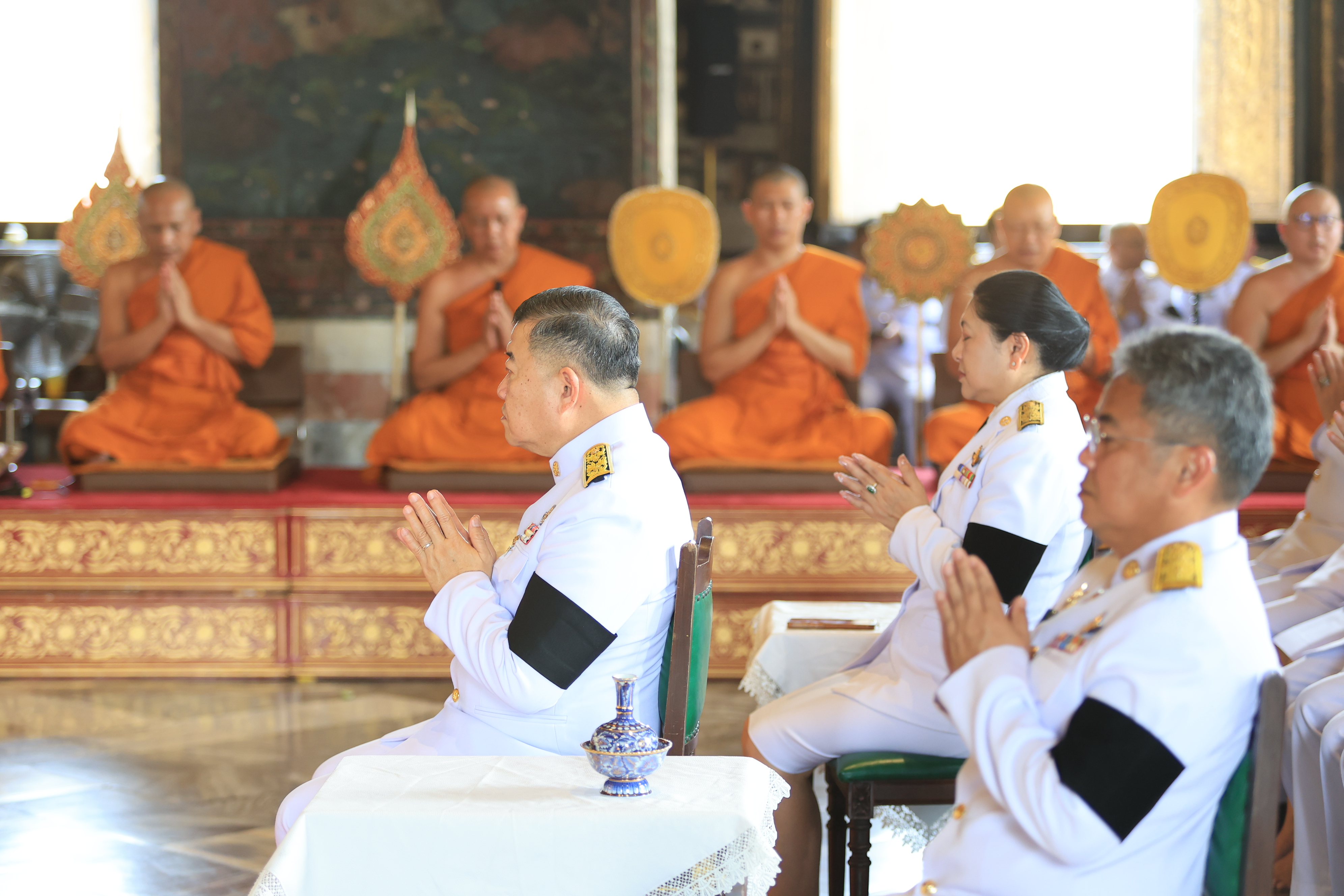 title - ส.ป.ก. ร่วมพิธีบำเพ็ญกุศลปัญญาสมวาร (50 วัน) เพื่ออุทิศถวายเป็นพระกุศลแด่ สมเด็จพระเจ้าลูกเธอ เจ้าฟ้าพัชรกิติยาภา นเรนทิราเทพยวดี กรมหลวงราชสาริณีสิริพัชร มหาวัชรราชธิดา